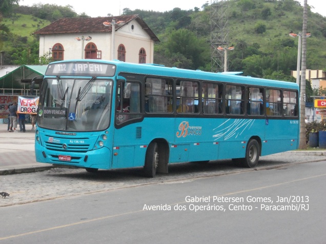 Transportes Blanco (Expresso São Jorge) - RJ 136.193 / Neobus Mega IV MB OF-1722MLinha: 112 - Japeri x Paracambi