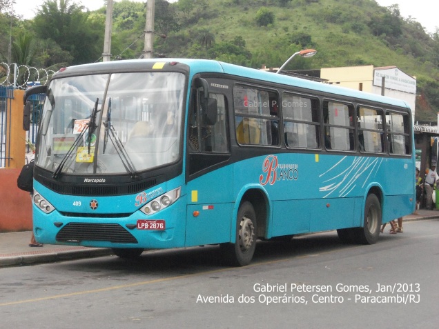Transportes Blanco (Expresso São Jorge) - 409 / Marcopolo Senior Midi MB OF-1418Linha: NC02 - Cascata x Lages (via Paracambi)